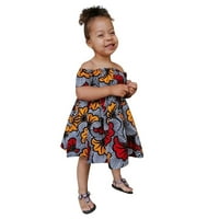 Advoicd rođendanske haljine za djevojčice Toddler cvjetna djevojka haljina ljetne haljine od rukava