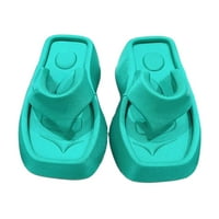 TENMI dame Thong sandale platforme klizne klizne kline flip flops sklizne na casual cipele Ženske udobnosti