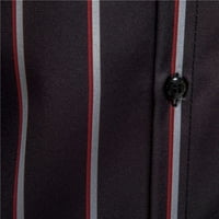 Zlekejiko Muška jeseni zimski vrhovi majica pamuk pamučna casual labava pruska bluza s dugim rukavima