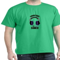 Cafepress - Hardcore Gamer Muška vrijednost majica - pamučna majica