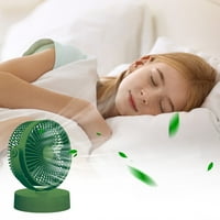 Prijenosni pijedestalni ventilator - preklopni ventilator za stoji ventilator, bežična upotreba 1200mAh
