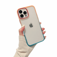 Za iPhone 6. Dizajn futrole telefona, [bez žutiling] otporan na udarce, zaštitni telefon ultra tanki ultra tanki telefon, narandžasta + plava