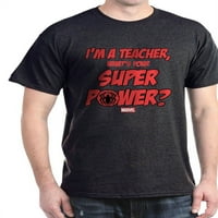 Cafepress - Spider Man Učiteljica tamna majica - pamučna majica