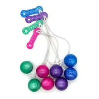 Itling-up loptica, set od 8, LED loptice sa bljeskajućim svjetlima, ljuljajući kuglične igračke za unutrašnju i vanjsku predstavu, zabavne LED rođendanske zabave za dječake i djevojke