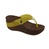 Jelly obuća Sandal Jandal Style Wedge Yellow 10