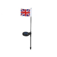 Solarna Britanija zastava Light Yard Lawn Latch Domaći vrt Dvorište Dekor a