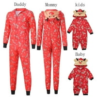 Porodični božićni pidžami Podudarni setovi Božićne pidžame za obitelj, odgovarajućim porodičnim setovima