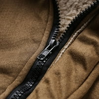 Muška jeseni zimsku modnu runu traper jakna rastezanje operenog gornjeg jakne na klirensu