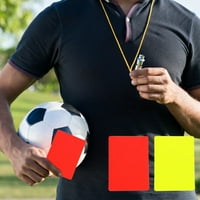 Bluelani Glavna kartica, postavite nogometni sudac selarni karton za zgusnute boju zadebljani anti-pauzu