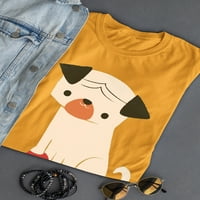 Image Svjesni pas sa majicama sa loptom - najavi Fleck dizajn, ženska velika