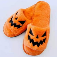 Hallowee bundeve tople papuče čuvaju tople dame pamučne papuče za dan Halloween pokloni ljubičasti 37