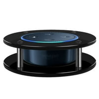 Prijenosni akrilni štand za Alexa Echo Dot - Poboljšana čvrstoća i držač stabilnosti Jet Black