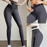 Ženske joge hlače Sportska visoko struka joga elastične sportske hlače