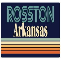 Rosston Arkansas frižider magnet retro dizajn
