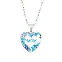 Hanxiulin mamin poklon rođendan poklon mama ogrlica Ljubavna ogrlica Ženski dodaci