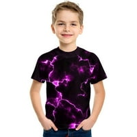 Ljetni veliki dječaci Djevojke T-majice Moda Cool 3D print Majica Poklon trendi majica Funny Youth Majica