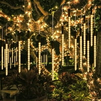 Cijevi Vodootporni meteor tuširanje kiša LED striptiz svjetla na otvorenom božićno uređenje za domaće