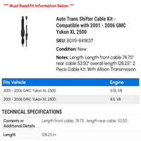 Automatski komplet kablova za automatsko mjenjač - kompatibilan sa - GMC Yukon XL 2005