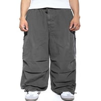 Avamo Muške labave širine noge Teretne hlače Lagana opuštena fit casual radne pantalone Yoga harem hlače