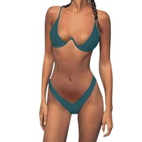 Aiyuq.u Womens kupaći kostimi poklopci otvorene prednje plaže Bikini kupaći kostim Kimono Cardigan prikriva