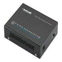 Crna Bo Pure Network Gigabit Media Converter - Fiber Media Converter - Gige - 1000Base-T - RJ-SFP