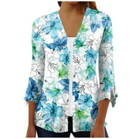 Feternal ženska majica bluza Outerwear Dužina ruhaka Ležerne prilike za odmor Casure Basic Tops Bluze