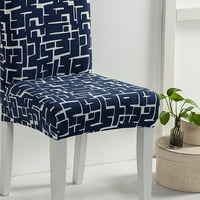 Stretch stolica za blagovaonicu Zaštitni navlake elastične uklonjive elastične sjedala za pranje za