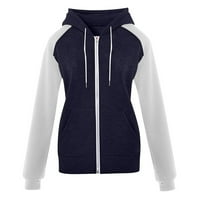Fatuov ženski Y2K Zip up hoodie - Hoodie nacrta dugih rukava 50% popusta na klirensu