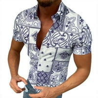 Muška majica za odmor Revel Single Full Print Beach Short rukava na otvorenom