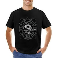 Snake loll grafički dizajn Muška majica pamuk casual kratkih rukava poklon tee crni xl