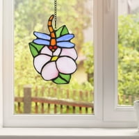 Dyfzdhu vitražnog staklenog prozora privjesak akrilni zidni viseći otvor za ornament