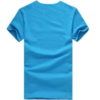 Majice za žene djevojke plus veličine suncokretovoj tinejdžerke kratkih rukava majica bluza