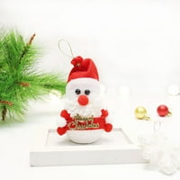 Božićni ukrasi Privjesak Santa Claus Beard Ornament Božićni privjesak