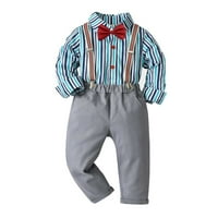 Dadaria Baby Onceies 12 mjeseci-6 godina Novorođena odjeća Jesen Zimski dječaci Hlače dugih rukava Set