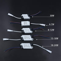 Suyin AC90 ~ 265V 3 ~ 24W LED upravljački program za napajanje TRANSAPTER TRANSFORTER za LED svjetla
