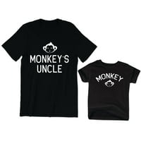 Majica majmuna Muška majica grafički kratak majmun dječji majica mladih