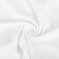 Vrhovi za ženske majice za žene grafički kratki rukav V izrez čvrste boje kombinezon djelomično pozicioniranje radne uniforme modne plaže klasično y2k mekani bazični slatki vrhovi bijeli xxxl