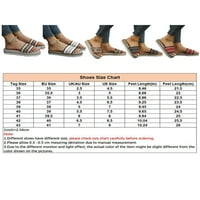 Daeful Women platforme sandale debele jedino potplata sandale Peep toe Ljetni dijapoziđe klizanje na