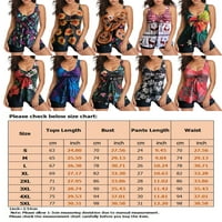 Grianlook dame tankani setovi V izrez kupaći kostimi cvjetni ispis udise dvije kupaće kostimice za žene