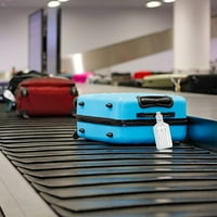 BVGFSAHNE oznake za prtljag 3.4x plastični identifikatori prtljage sa nazivom vrpce Travetni dodaci Vodootporni ID oznake Multi Color Airplane Sibels