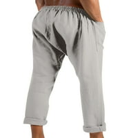 Gr Granlook Men Fitness Džepovi pantalone Obične hlače od pune boje