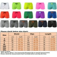 Avamo Muške kratke hlače SOLD COLOR Ljetne kratke hlače s mrežom Obloga Pružajte debla Muškarci Prozračne