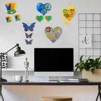 Dan igračaka Valentinova DIY CALCE LOBE zidni viseći kapljezi za kapanje Zidno zid viseći ukrasni leptir