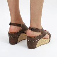 TUTUNAUMB ženske sandale veličine 4. Ležerne cipele za ženske sandale rimske sandale za plažu riblja