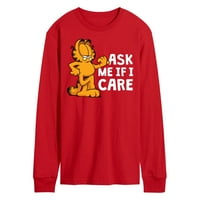 Garfield - Pitaj me ako me briga - muške majice dugih rukava