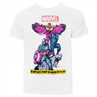 Avengers Cap Falcon Panther majica-Xlarge