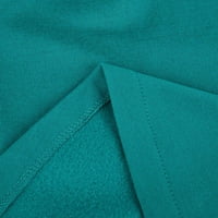 Hueook Winter Fall Coats za žene plus veličine Hoodie patentni zatvarač dugih rukava, kasutni lagani topljivi vrhovi