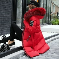 BabySbule Winter Jackets za ženske čišćenje Žene Čvrsto povremeni zimski zimi tanki kaput lammy jakne