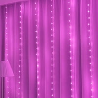 Dystyle LED bajka String Light Micro zvjezdana žica Light baterija Vodootporna srebrna žica Pink Blue Fairy Svjetla Zatvorena ukras za spavaću sobu Božić Domaća ukrasi za vjenčanje