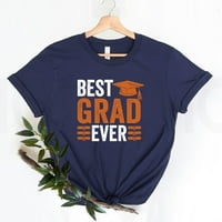 FamilyLoveshop LLC Najbolja grafička majica GRAD Ever Ever, Diplomirani vintage Tee, Diplomirana majica